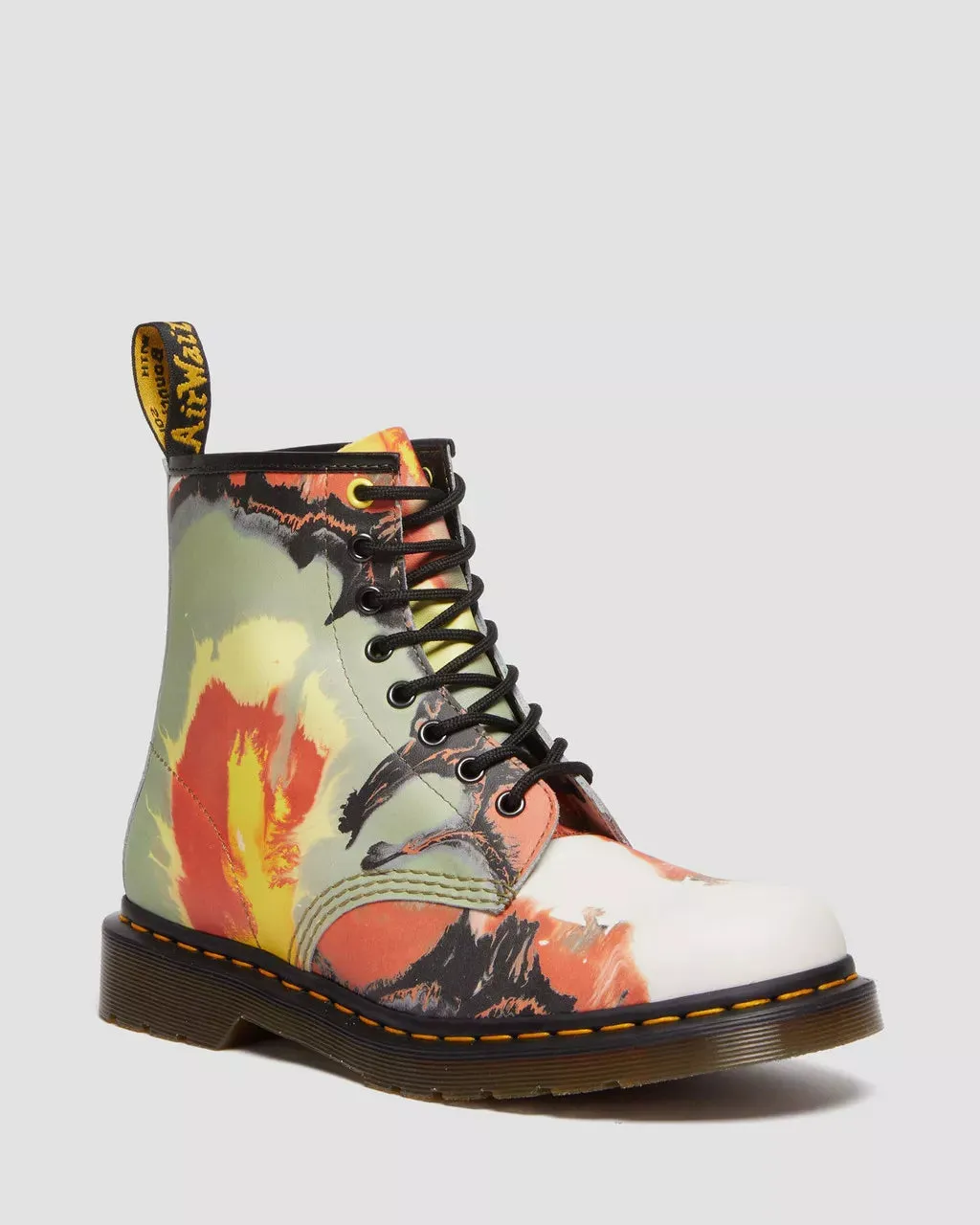 1460 Tate "Volcanic Flare" Leather Lace Up Boots