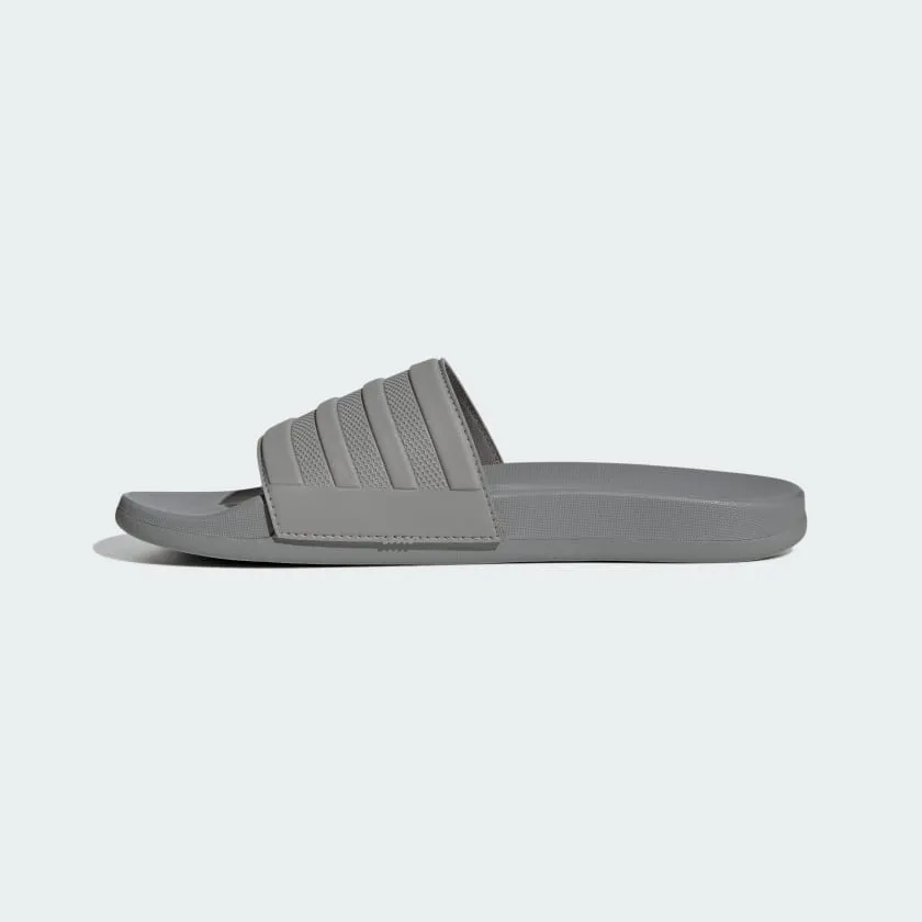 ADIDAS MEN'S ADILETTE COMFORT GREY SLIDES