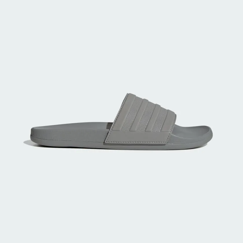 ADIDAS MEN'S ADILETTE COMFORT GREY SLIDES