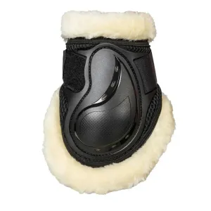 Airflow Jumping Fetlock Boots with Faux Fur