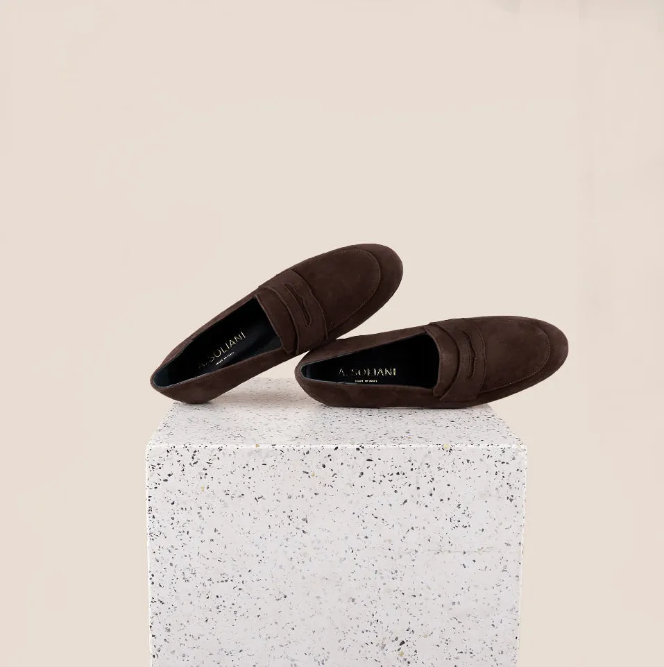 Arpino Penny - Chocolate Suede