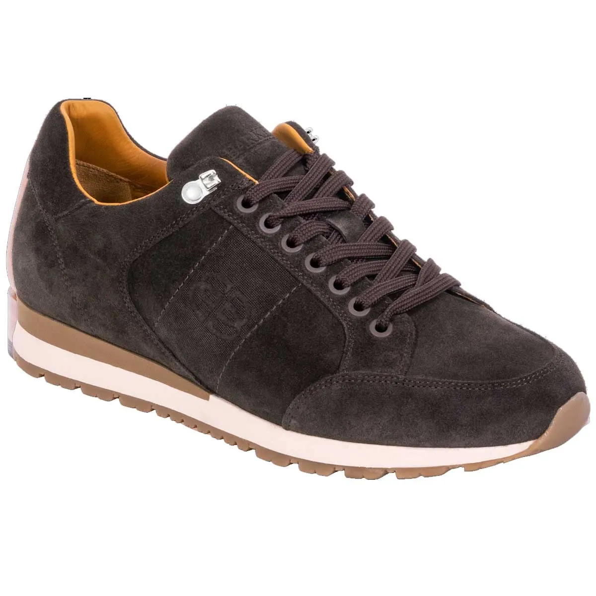 BARKER Seb Sneakers - Mens - Dark Brown Suede