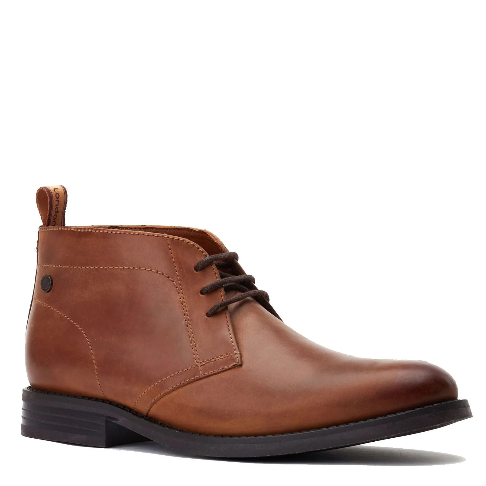 Base London Atkinson Leather Chukka Boots