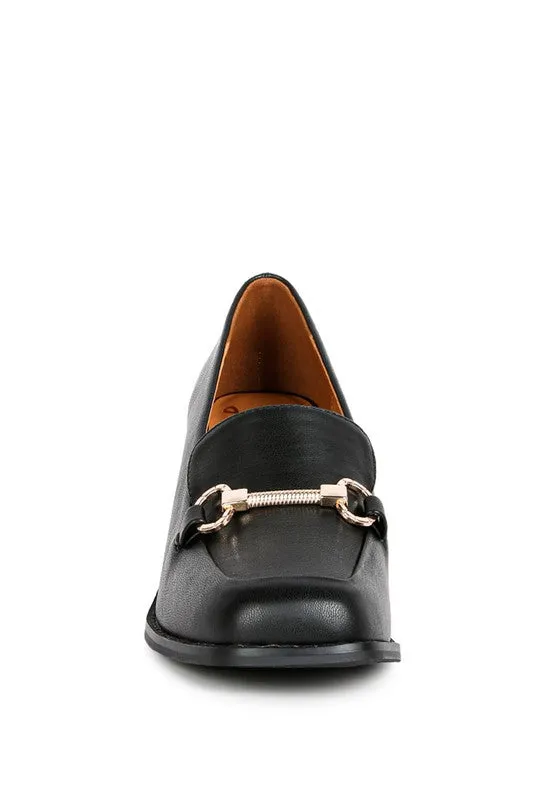 Boss Fav Classic Block Heel Loafers