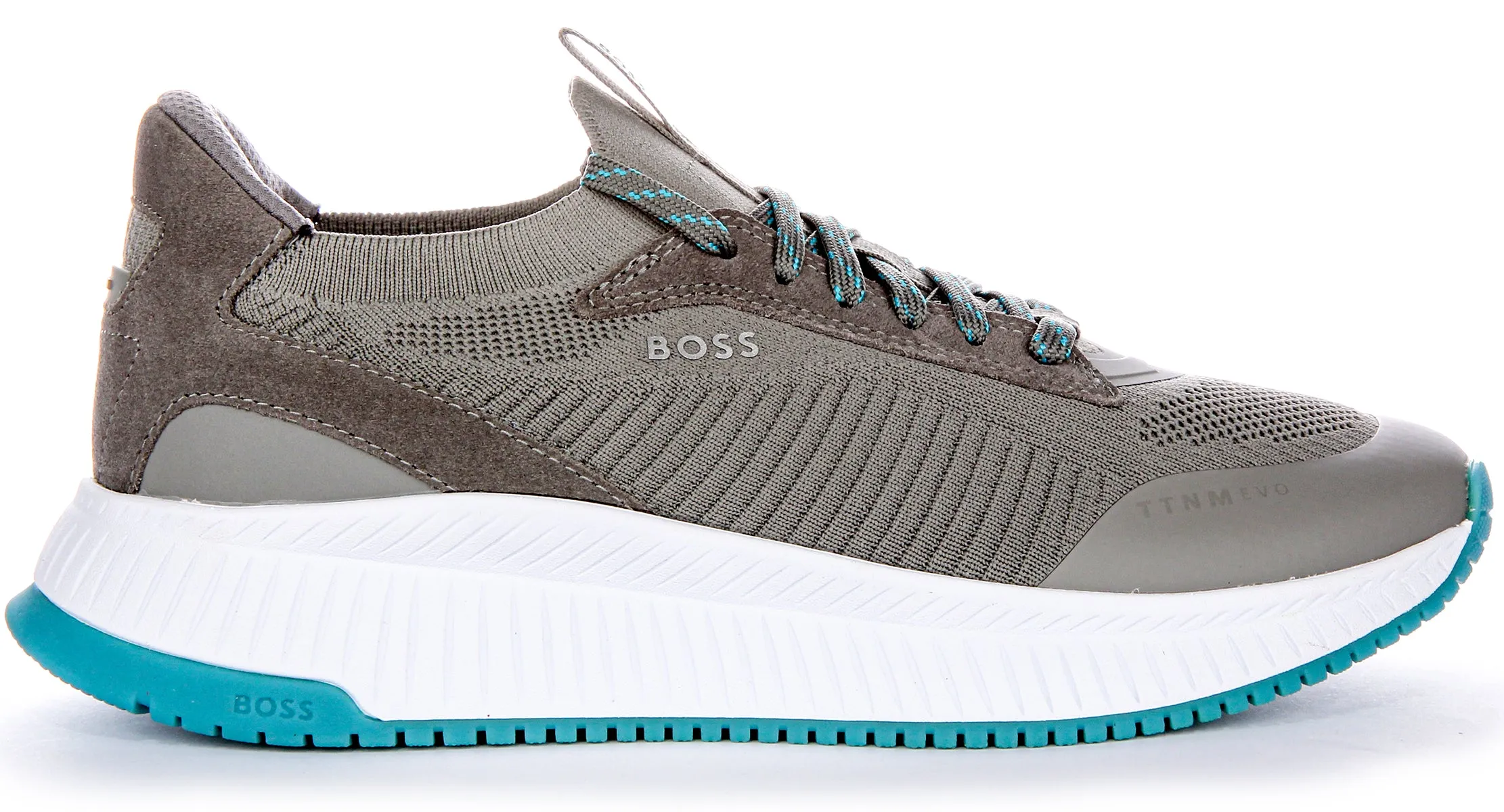 Boss Ttnm Evo Slon In Grey Blue For Men