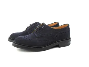 Bourton Country Shoe - Navy Repello Suede