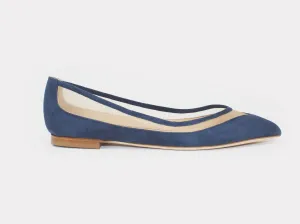 Brera Blue Flats