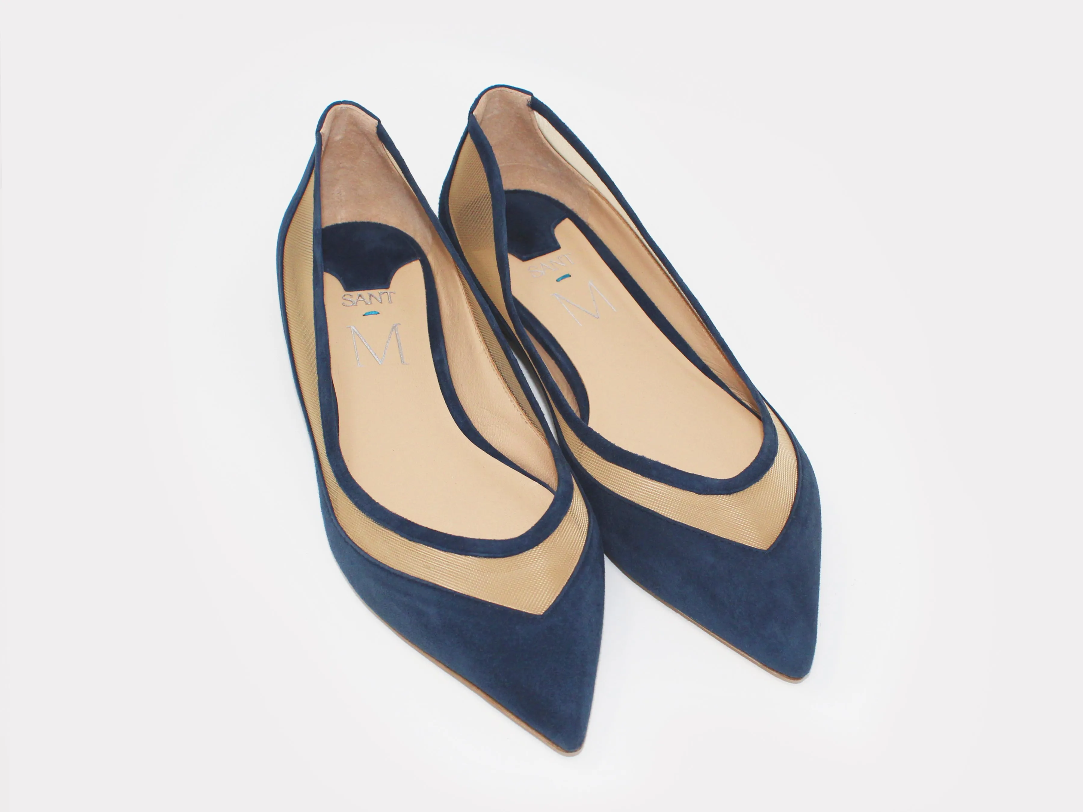 Brera Blue Flats