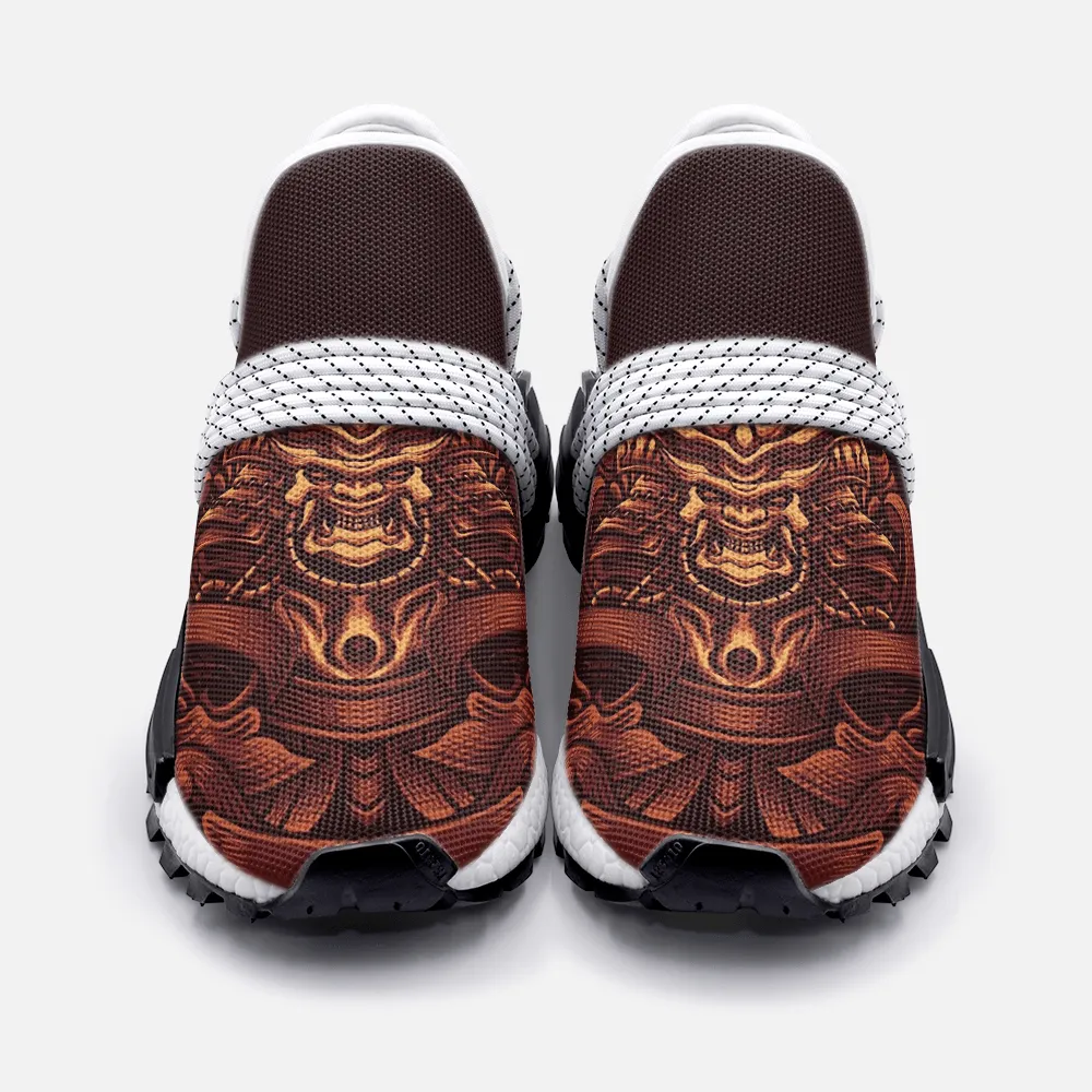 Brown Samurai Unisex Lightweight Custom shoes