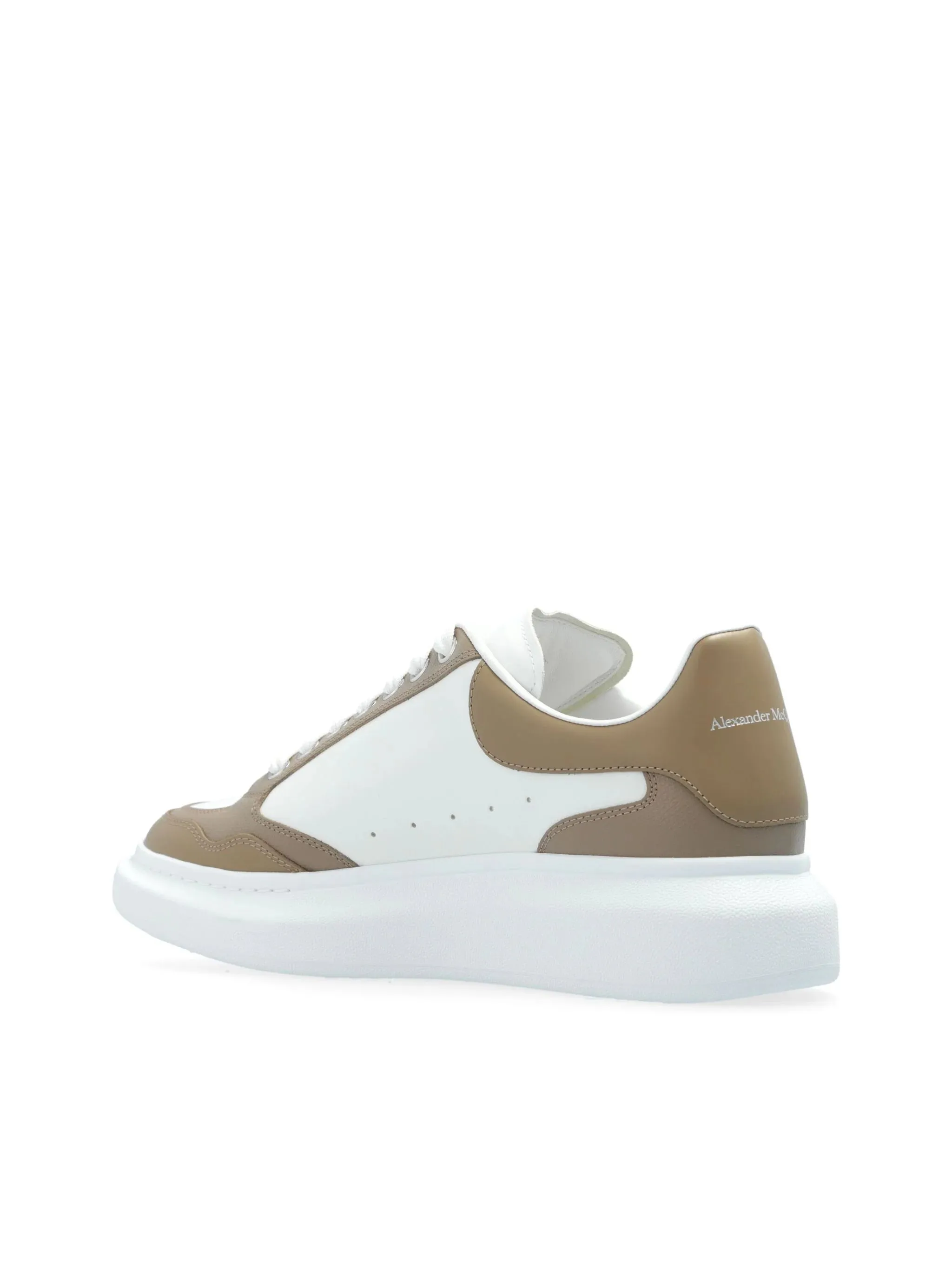 Calf Leather Panelled Sneakers