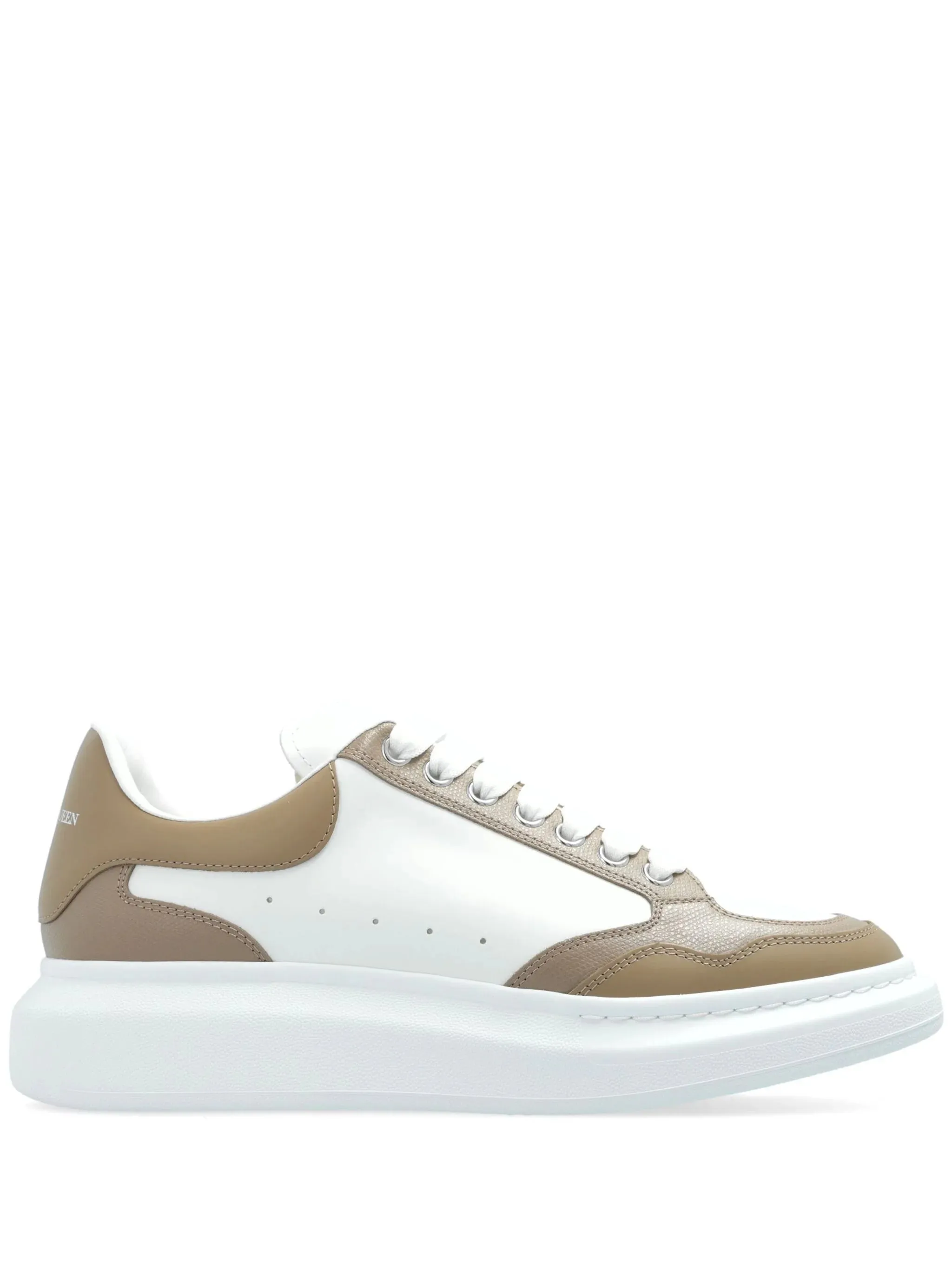 Calf Leather Panelled Sneakers