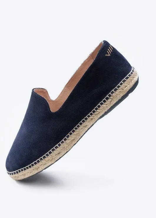 Capsasal Suede Men's Espadrille Flats