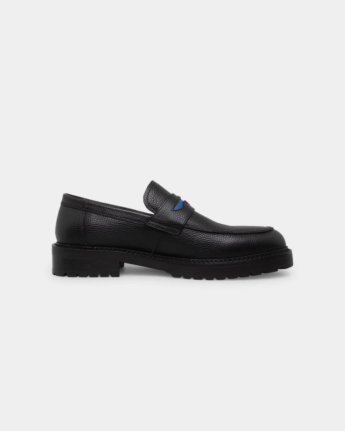 Carre Decade Penny Loafer Black/Red/Blue