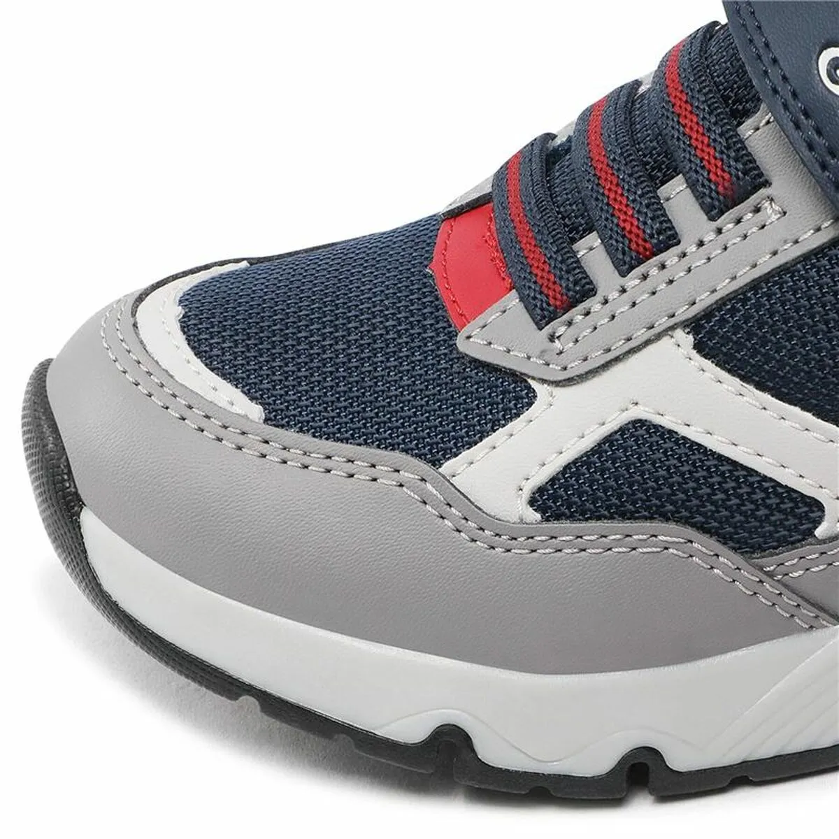 Children’s Casual Trainers Geox Rooner Grey Navy Blue