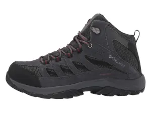 Columbia Crestwood Mid Waterproof Hiking Boots, Dark Gray