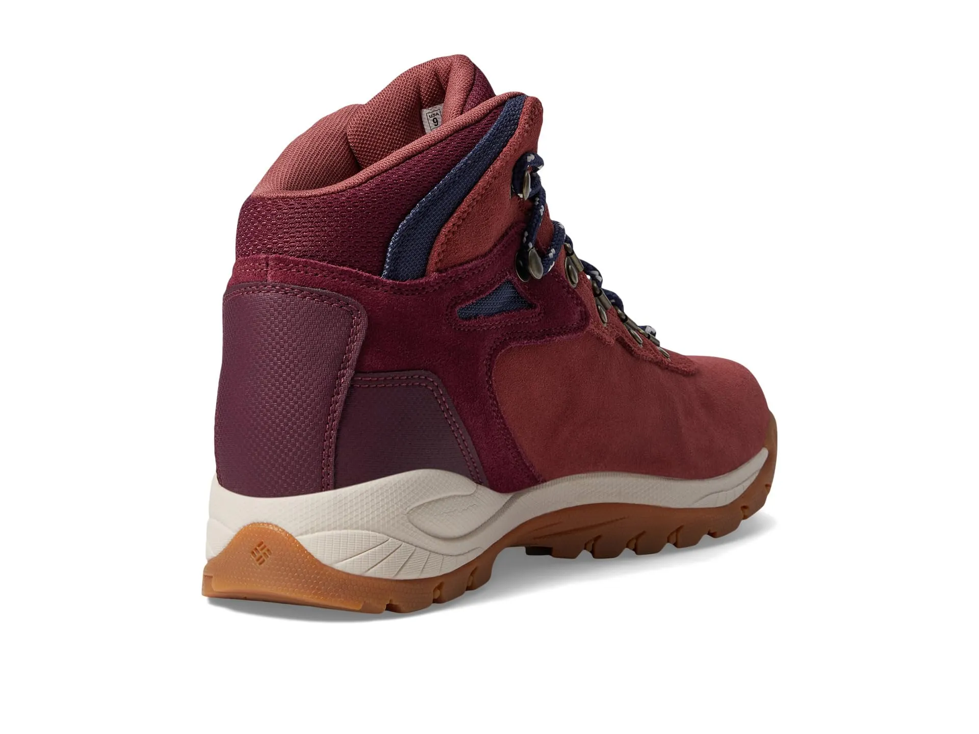 Columbia Newton Ridge Plus Waterproof Amped Trekking Boots, Burgundy