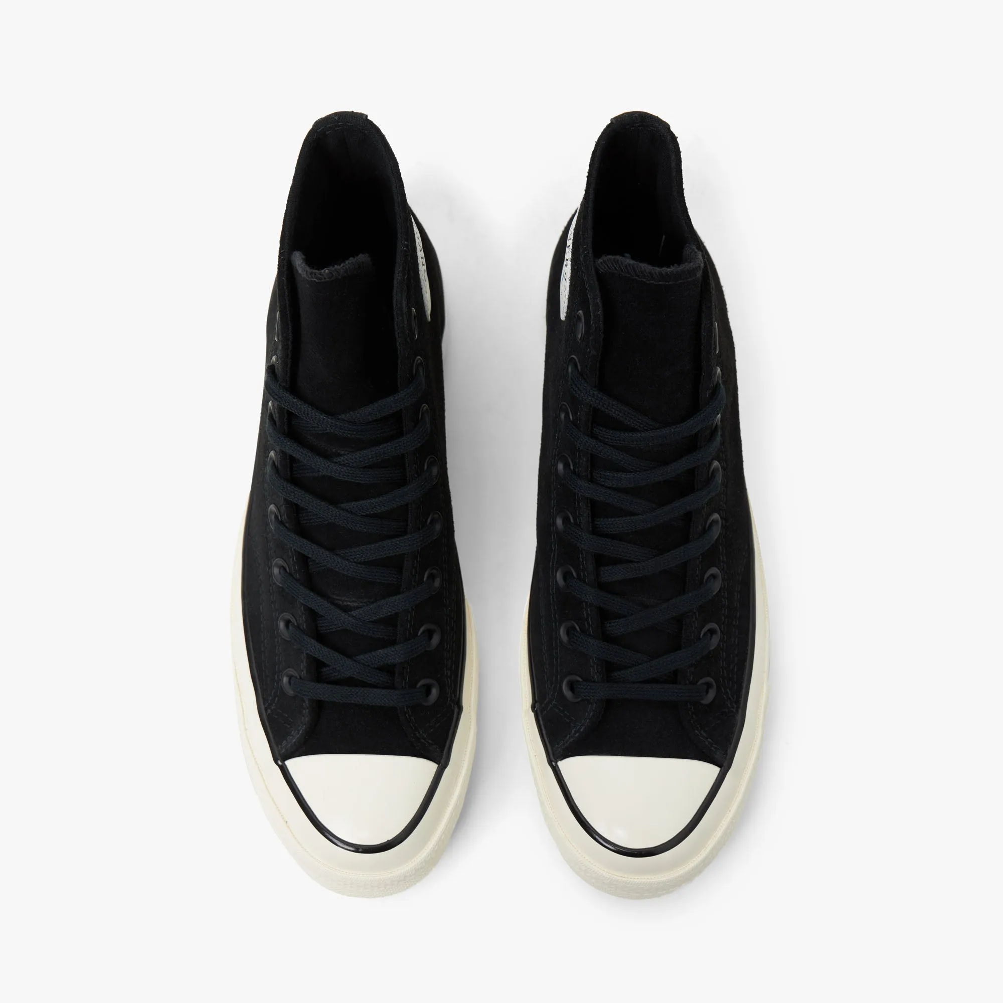 Converse Chuck 70 Hi Suede Black / Egret - Ancestral Blue