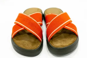 Cute-Saint Oke Lightweight Slides with deadstock leather