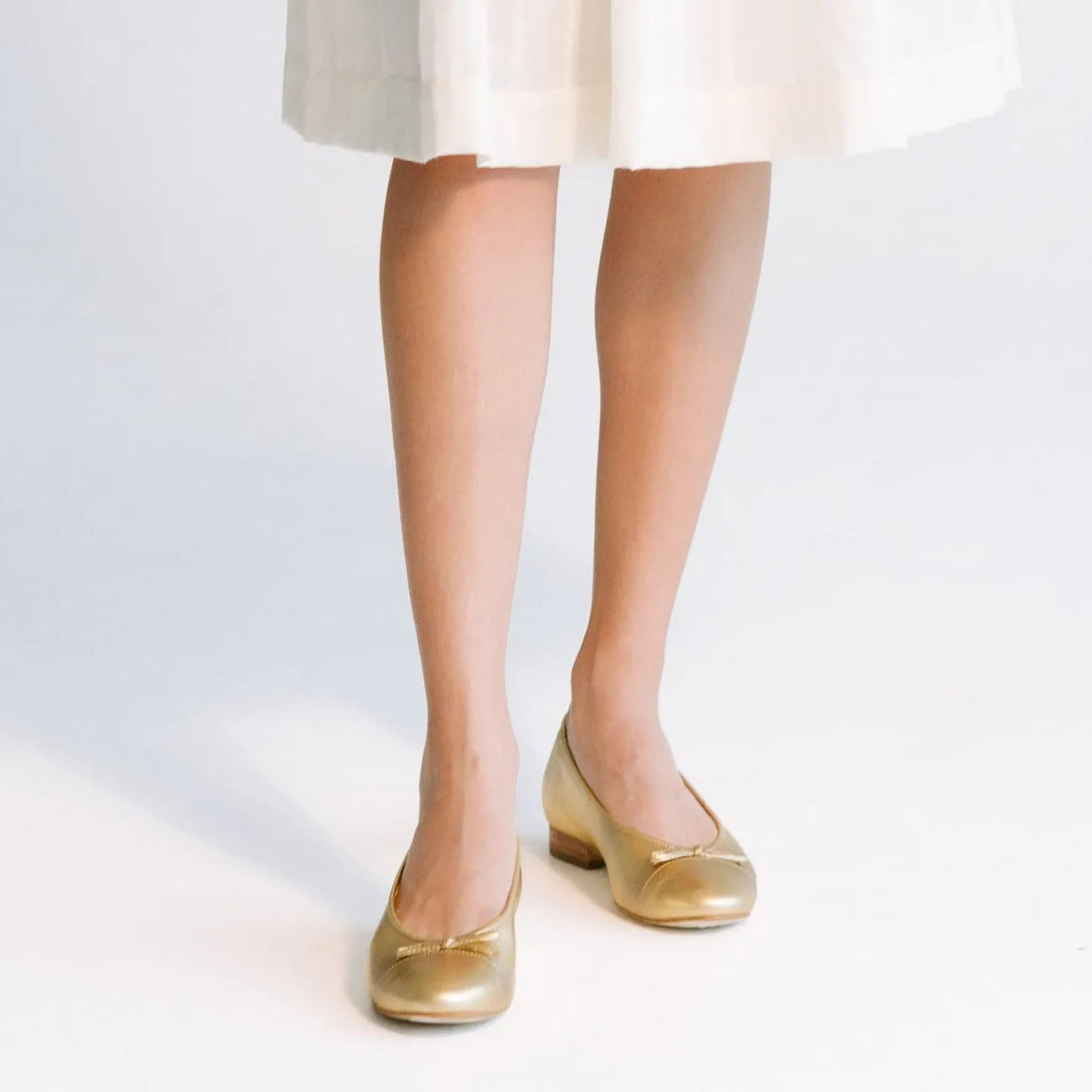 Damelis Ballet Flats - Gold