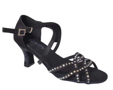 Diana Stylish Ladies Rhinestones Latin Dance Heels