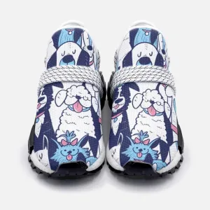 Dogs pattern Unisex Lightweight Custom shoes