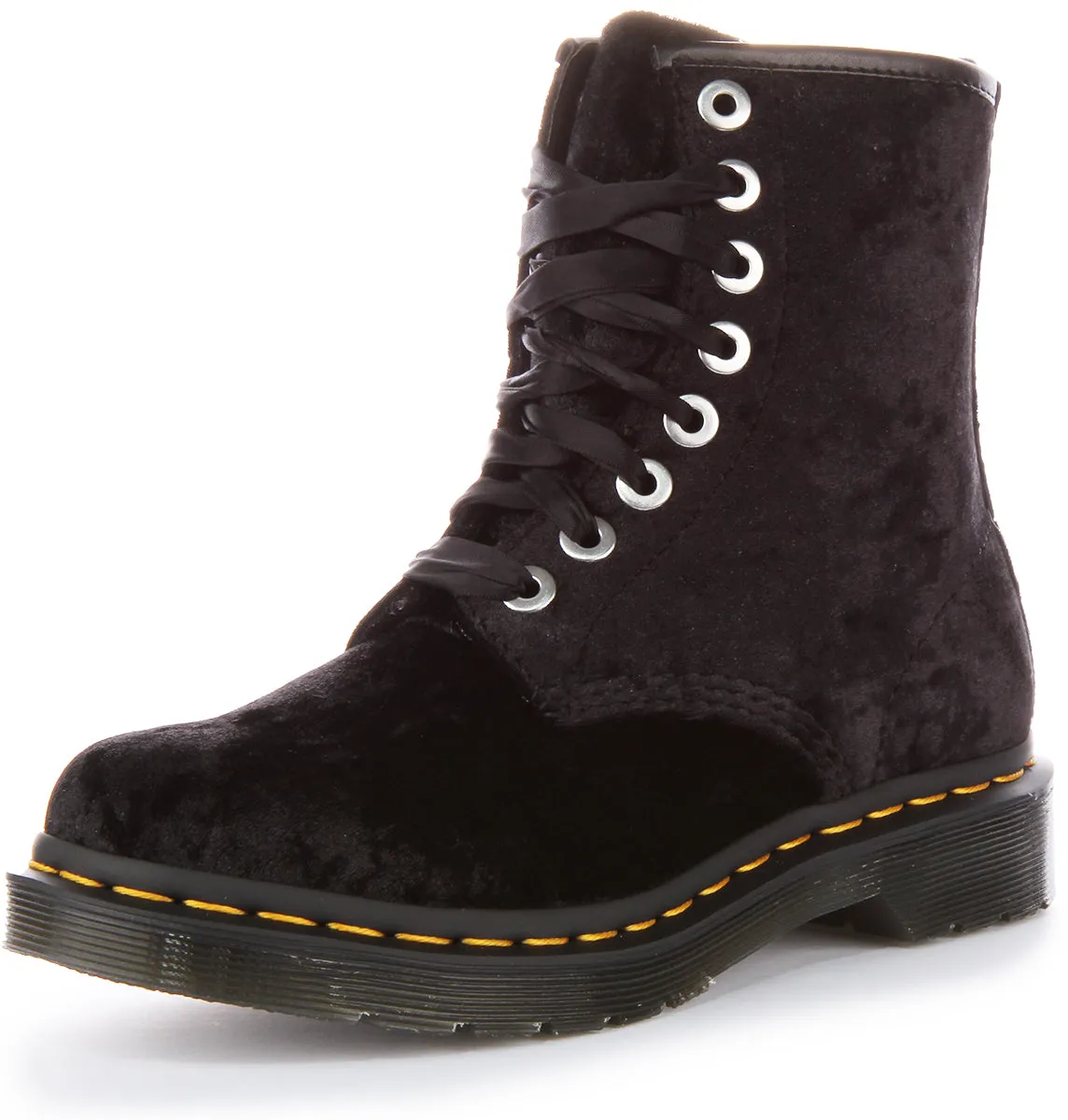 Dr Martens Vegan 1460 In Black For Women