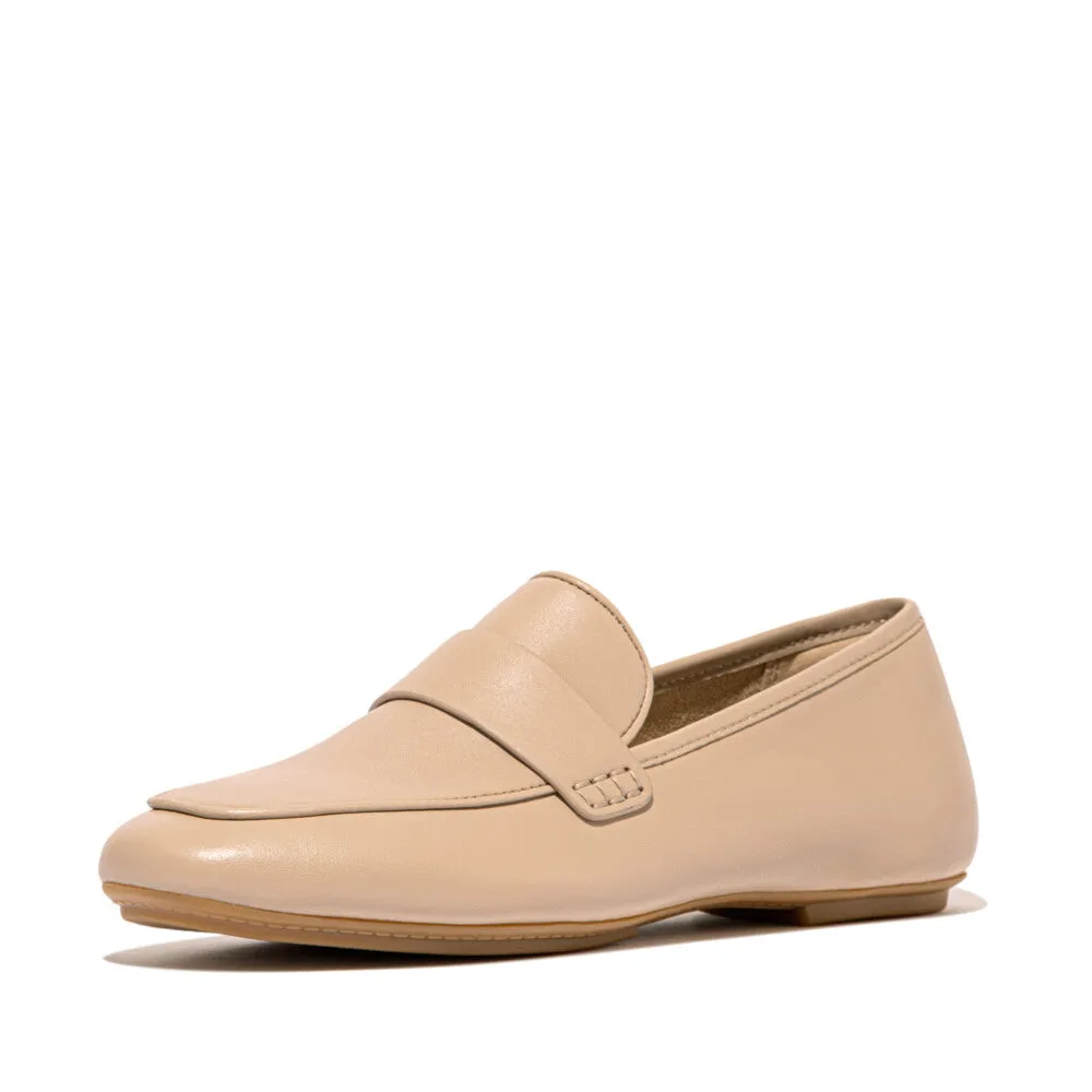 Fitflop Delicato Soft Leather Loafers Classic Beige