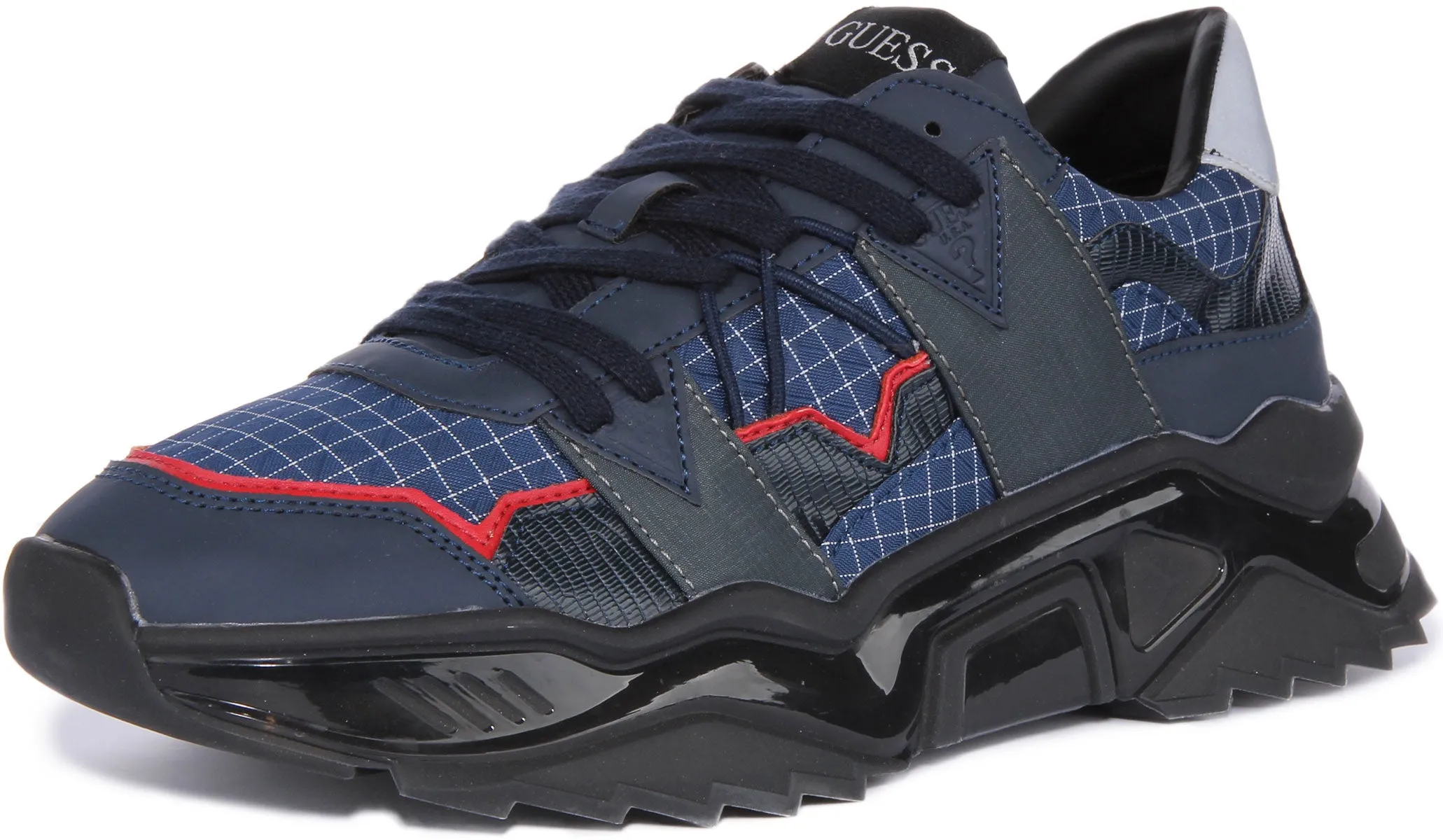 Guess Massa Trainer In Blue For Men