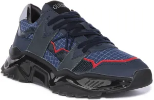 Guess Massa Trainer In Blue For Men