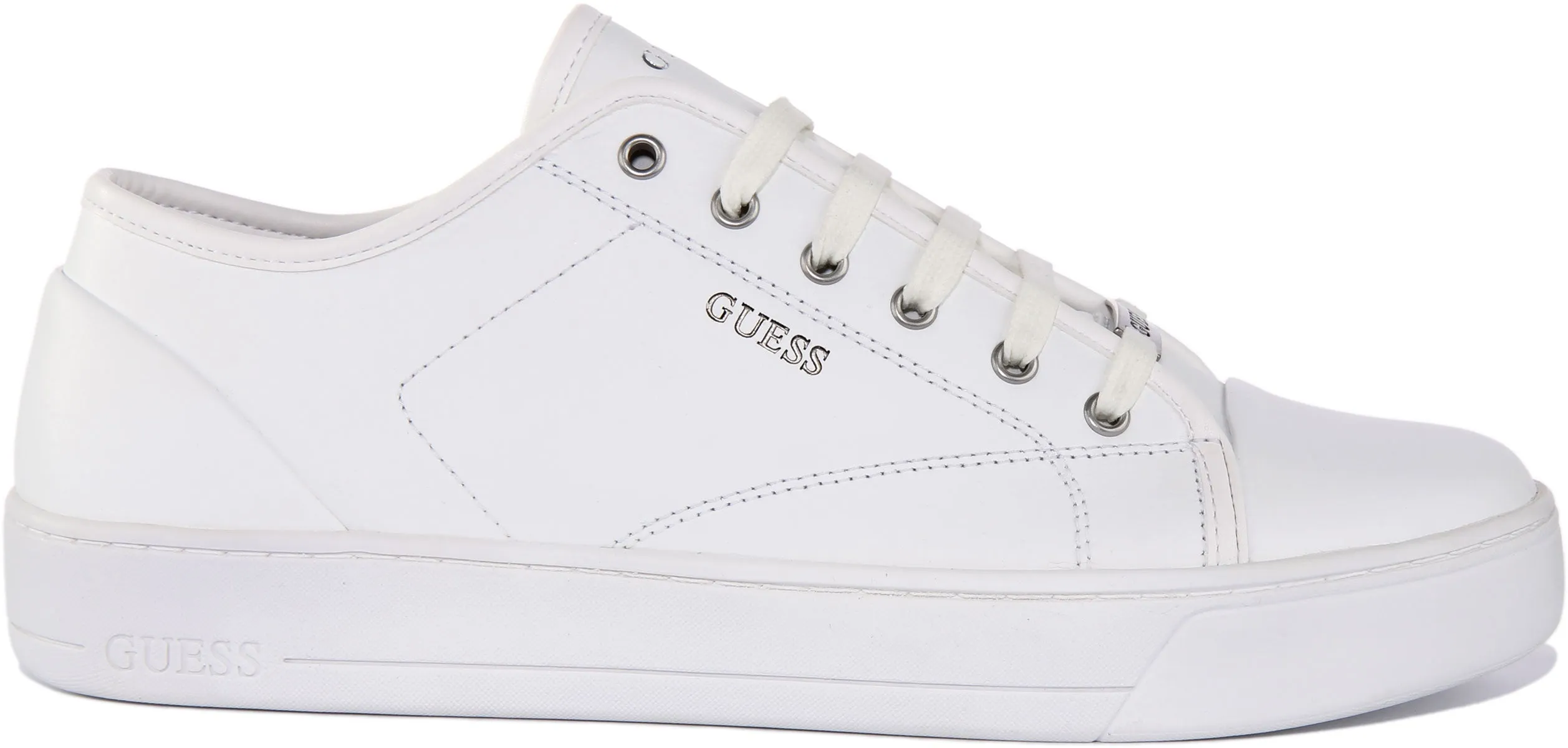 Guess Udine Trainers In White For Men