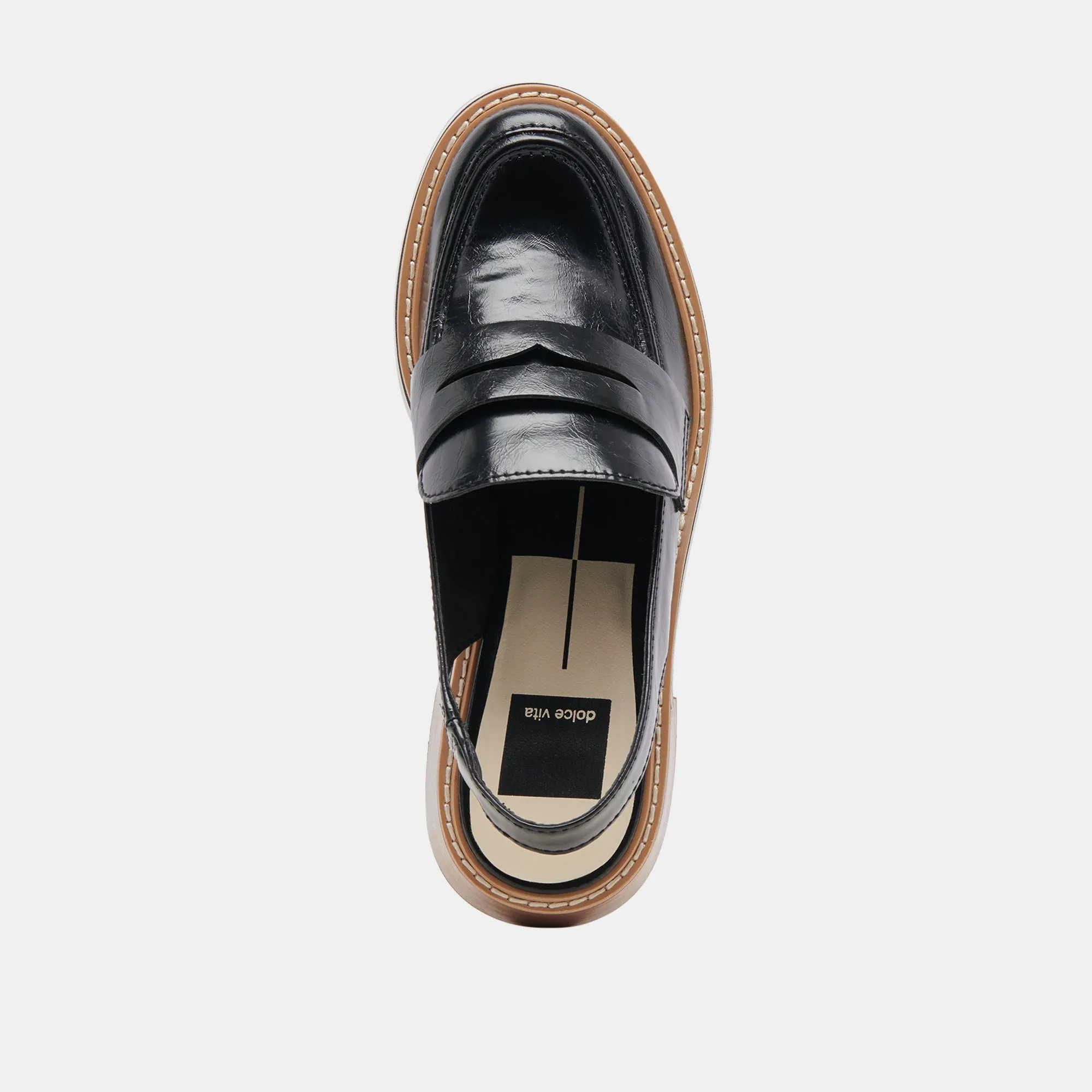 HATTIE LOAFERS BLACK STELLA - re:vita