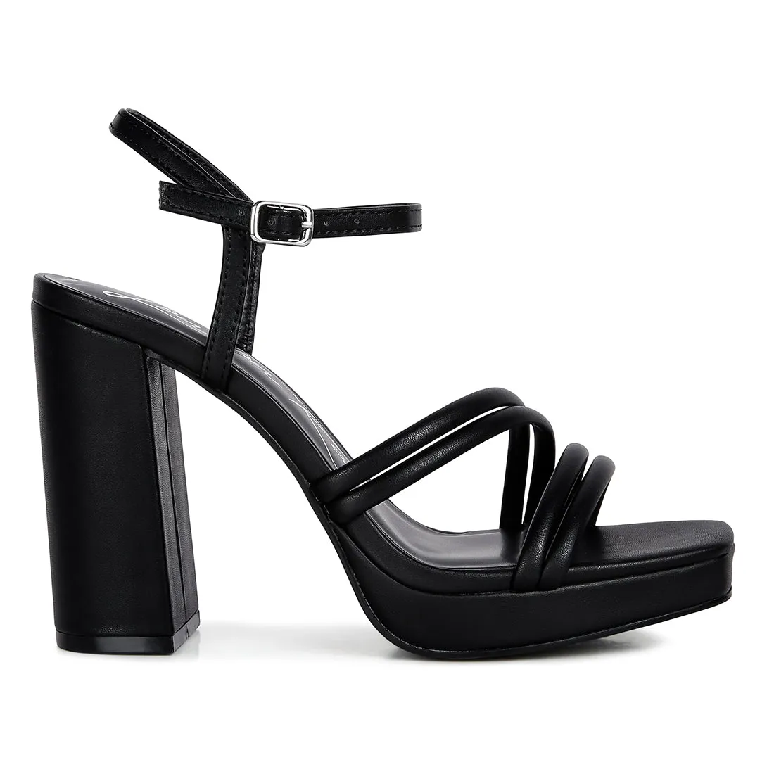 High Heel Platform Strappy Sandals