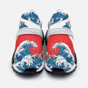 Japanese Wave Unisex Lightweight Custom shoes