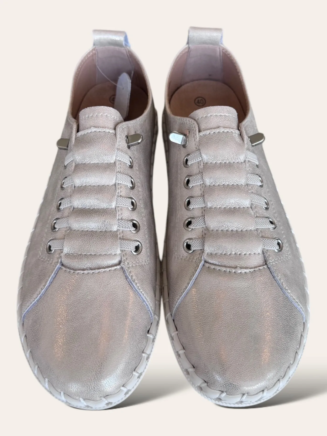 Julz rose gold Gina Sneaker 7