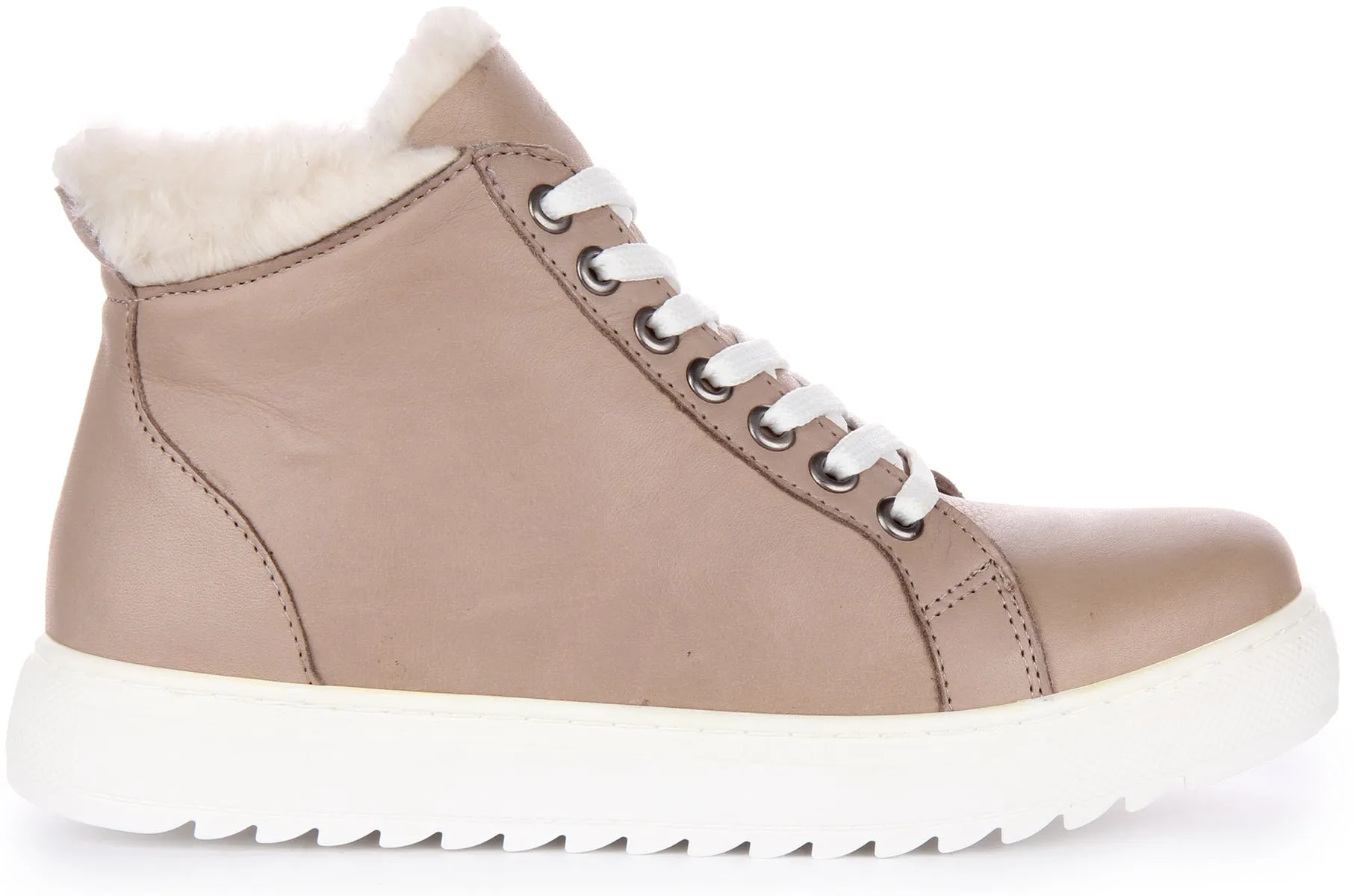 Justinreess England Leona In Taupe For Women