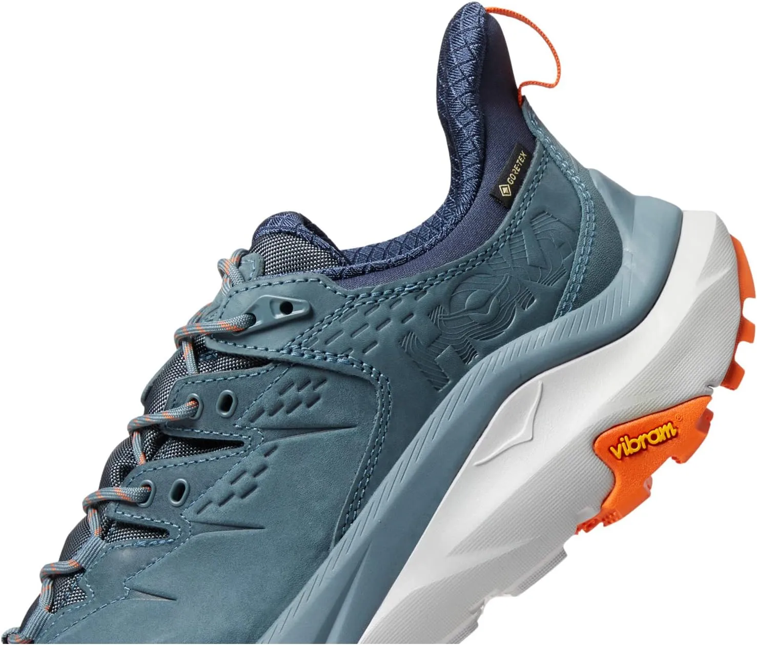 Kaha 2 Low GORE-TEX Hoka Climbing Shoes in Goblin Blue/Harbor Mist