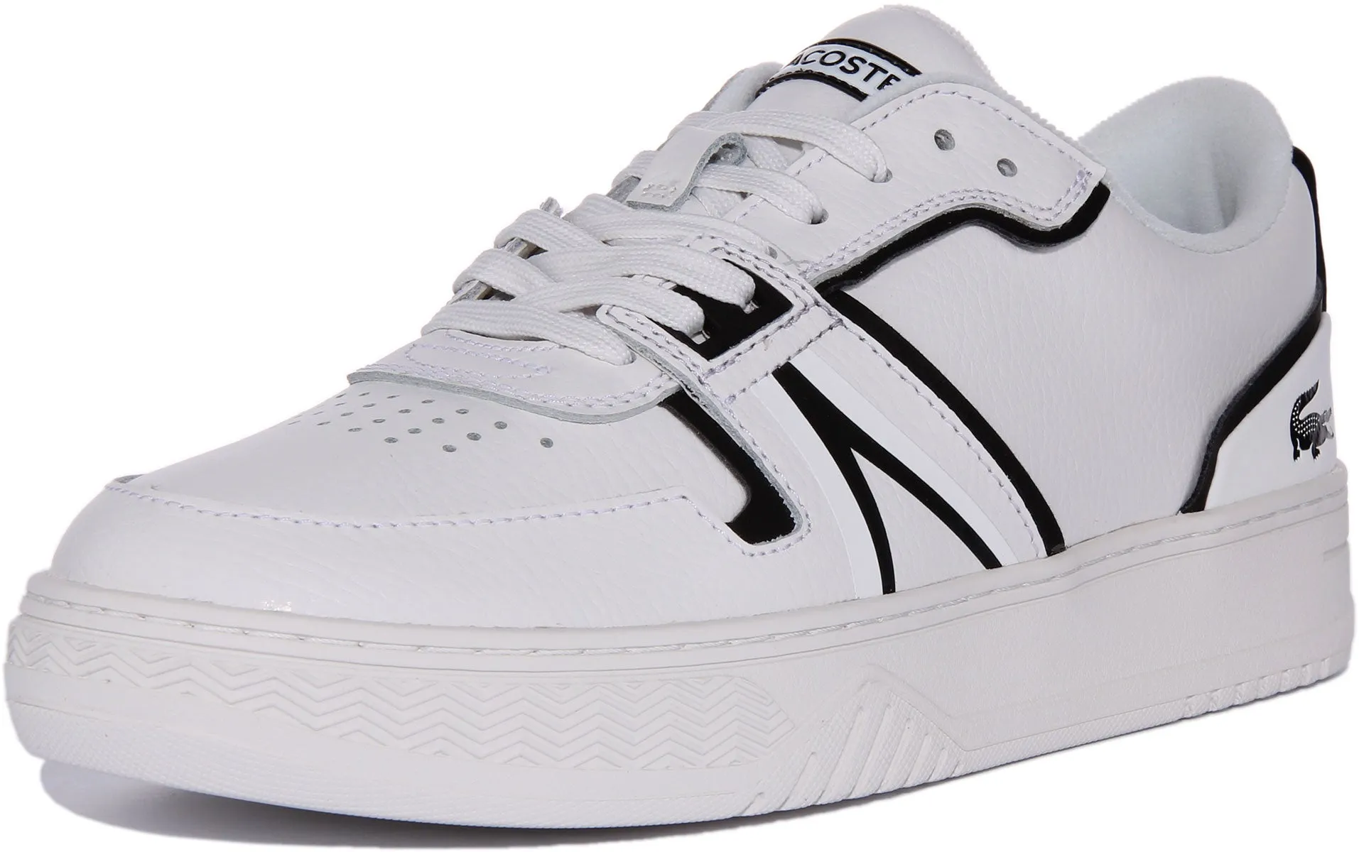 Lacoste L001 123 7 In White Black For Men