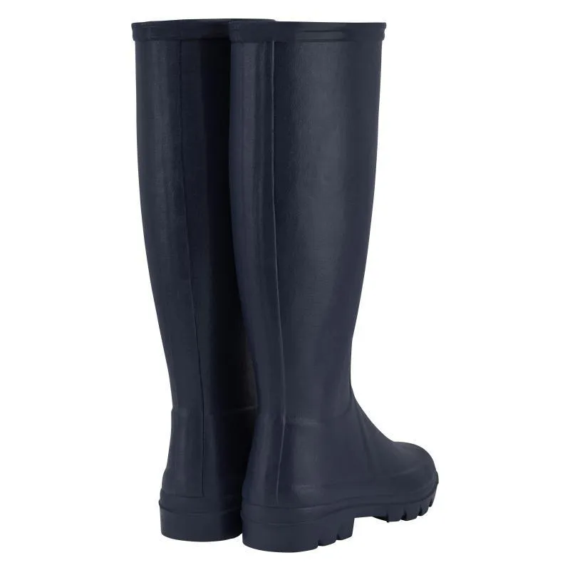 Le Chameau Iris Jersey Lined Ladies Wellington Boots - Bleu Fonce