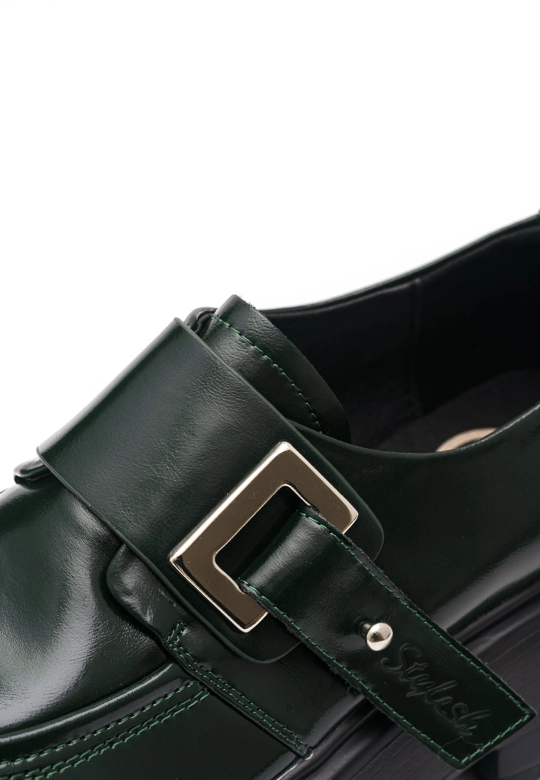 Leather Loafers - Green