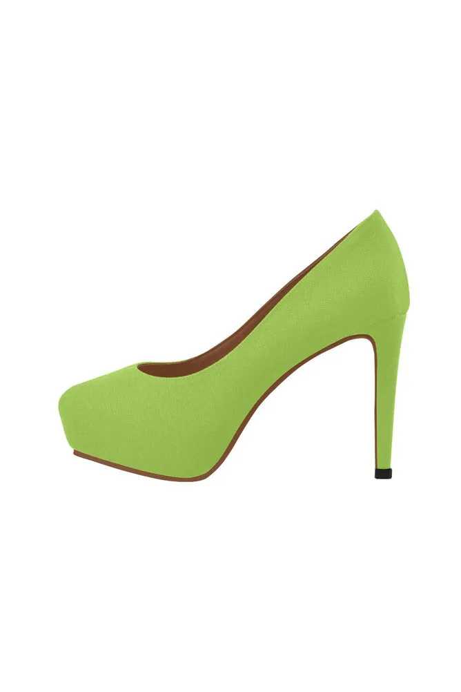 Lime Green Women's High Heels