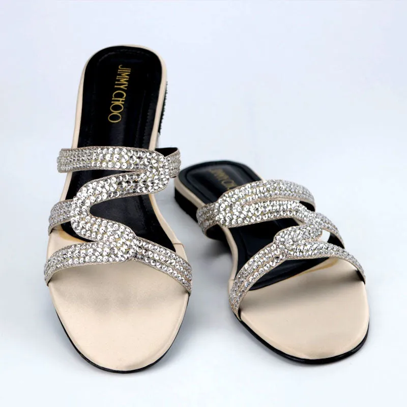 Luxury Stones Embellishment High-End Fancy Flats for Women #1809 #22