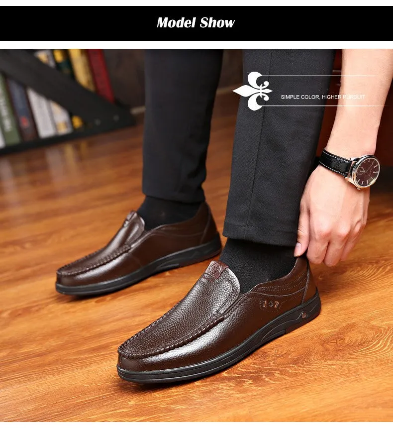 Men's Business Soft-Insole Leather Loafers