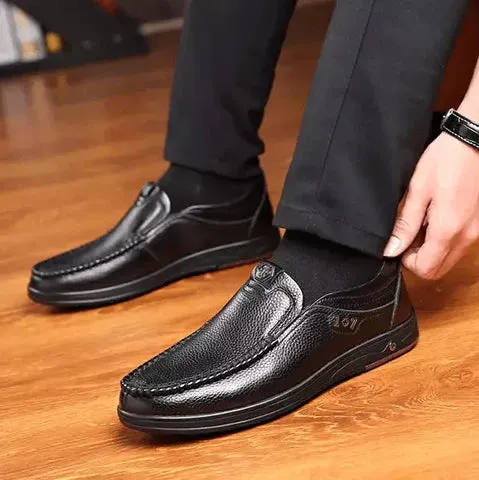 Men's Business Soft-Insole Leather Loafers