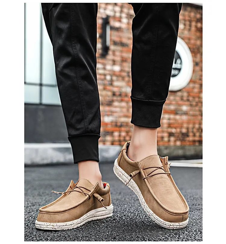 Men's Comfortable Lightweight Slip On Loafer Shoes