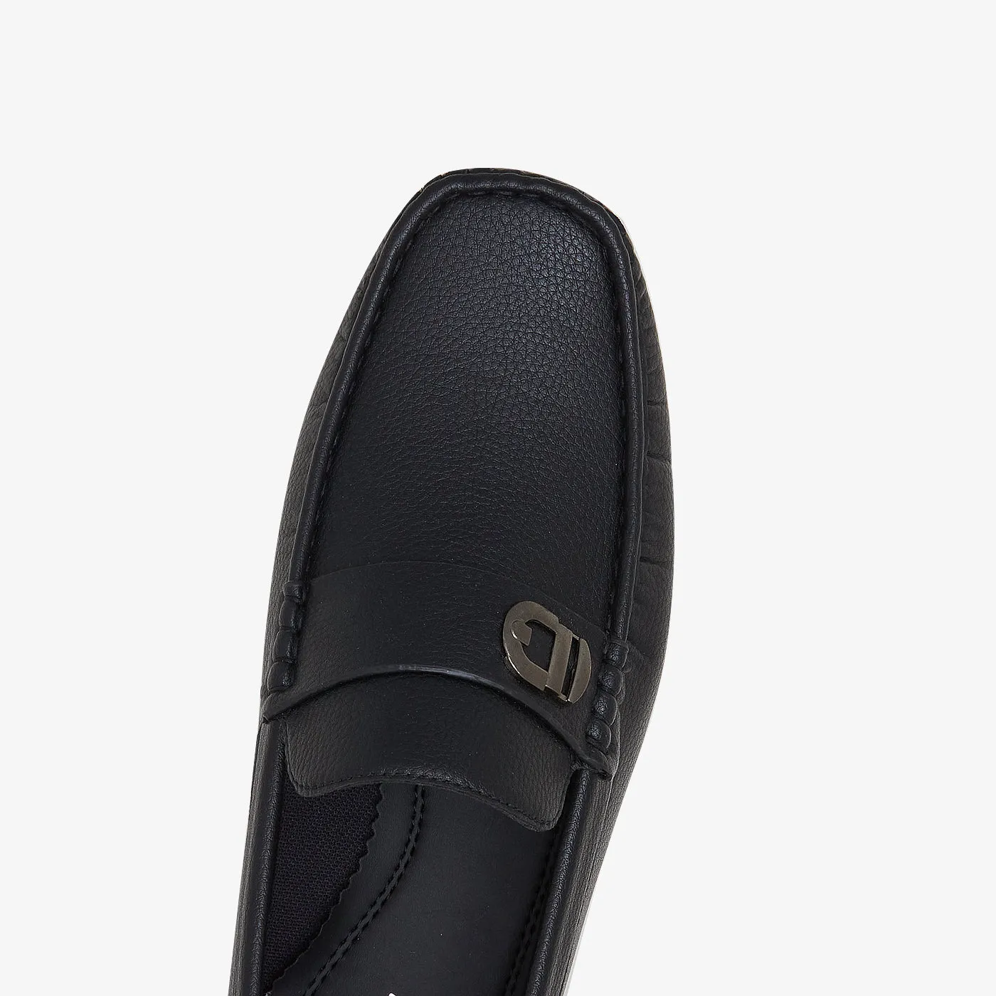 Men's Side Buckle Loafers