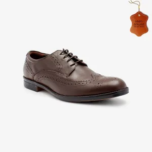 Mens Wingtip Leather Shoes