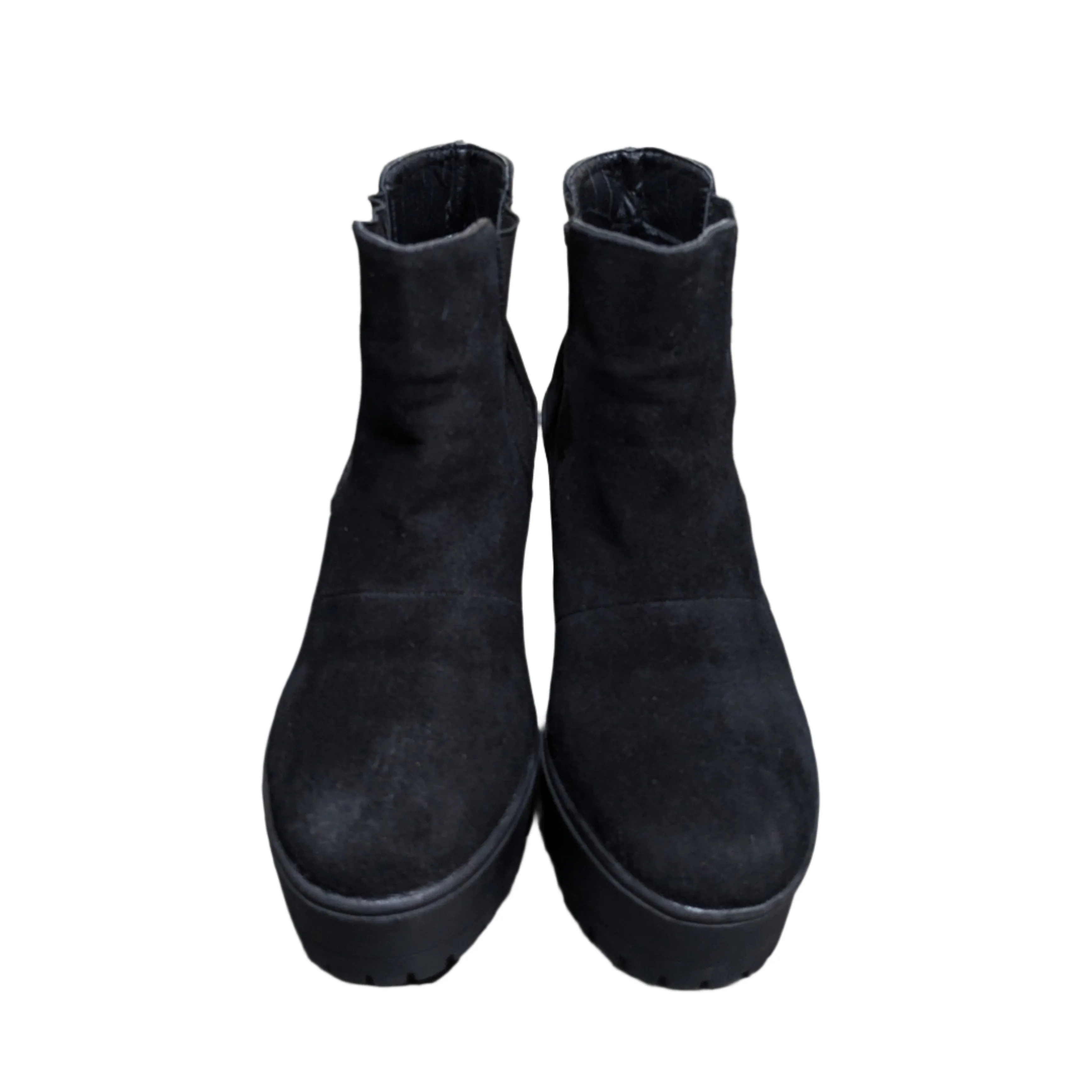 New Look Slip-on Booties Black Casual Look Size UK 6 / EU 39 / US 8