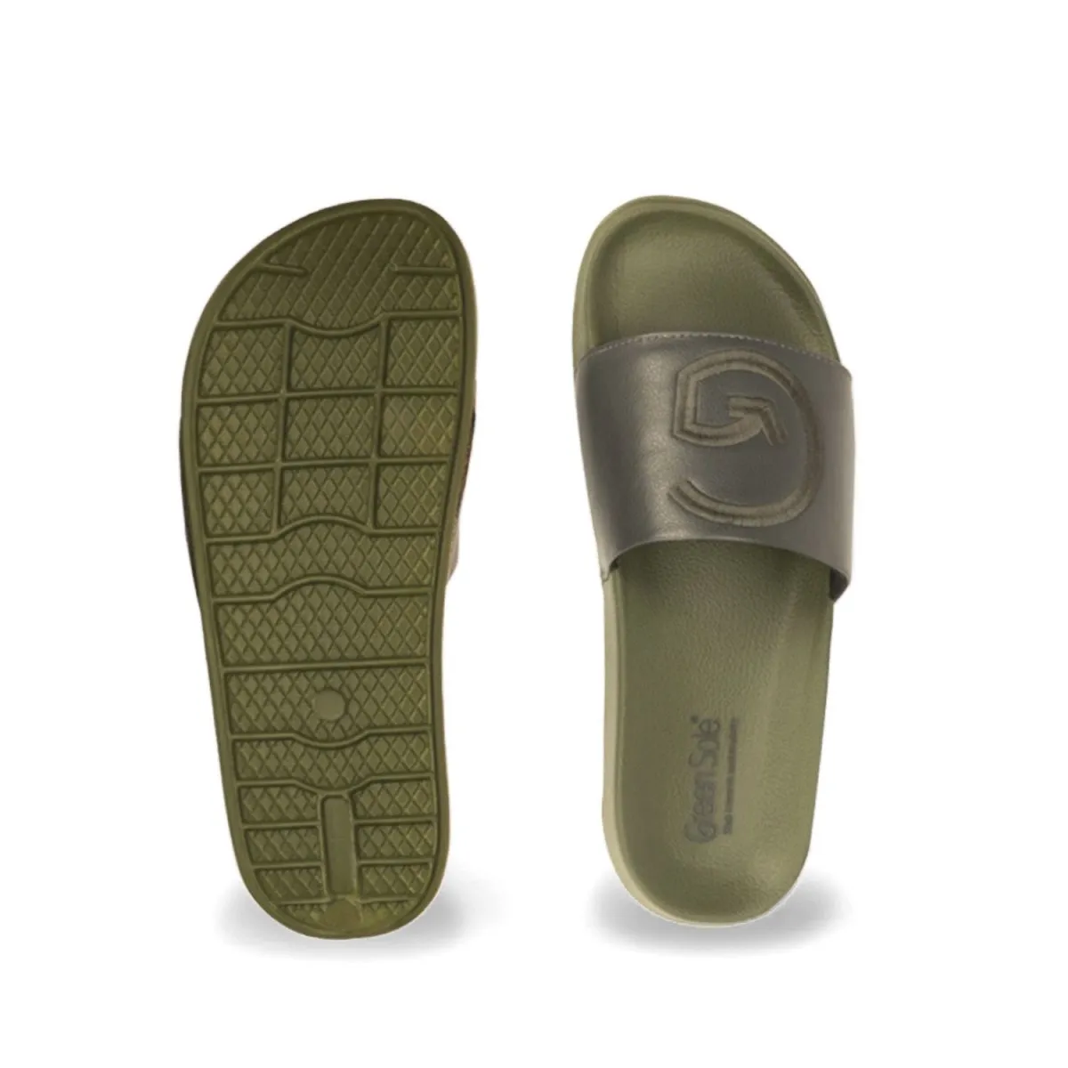 Olive Mens Slider | Made with Recycled Materials