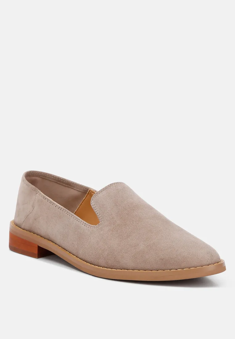 Oliwia Classic Suede Loafers