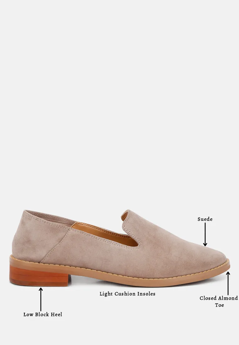 Oliwia Classic Suede Loafers